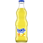 Fanta Lemon Zero Sugar Glass Bottle (Swedish)   11.2fl.oz (330ml)   tastydaily