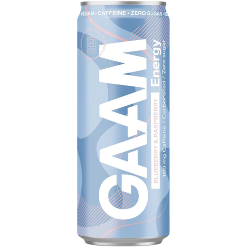 GAAM Energy Blueberry   Raspberry (Swedish)   11.2fl.oz (330ml)   tastydaily