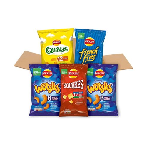 【2025 Hot Sale + Free Shipping】Walkers 48 Packs Under 100 Calories Crisps Snack Box