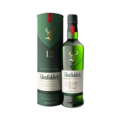 【2025 Hot Sale + Free Shipping】Glenfiddich 12 Year Old Single Malt Scotch Whisky - 700ml