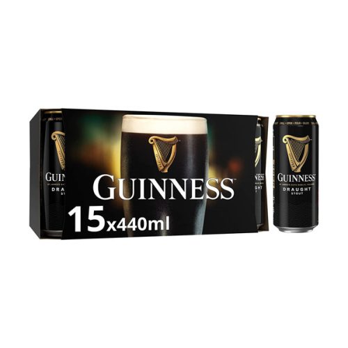 【2025 Hot Sale + Free Shipping】Guinness Draught Stout Beer 15 x 440 ml