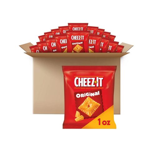 【2025 Hot Sale + Free Shipping】Cheez-It 40oz Case Original Cheese Baked Snack Crackers - 40 Pouches