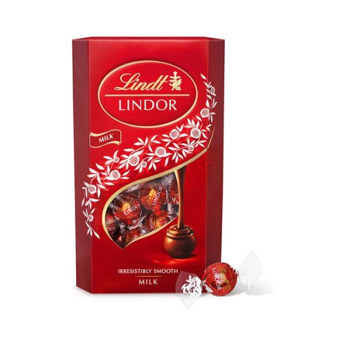 【2025 Hot Sale + Free Shipping】Lindt Lindor 600g Milk Chocolate Truffles Box Extra Large - Approx 48 balls