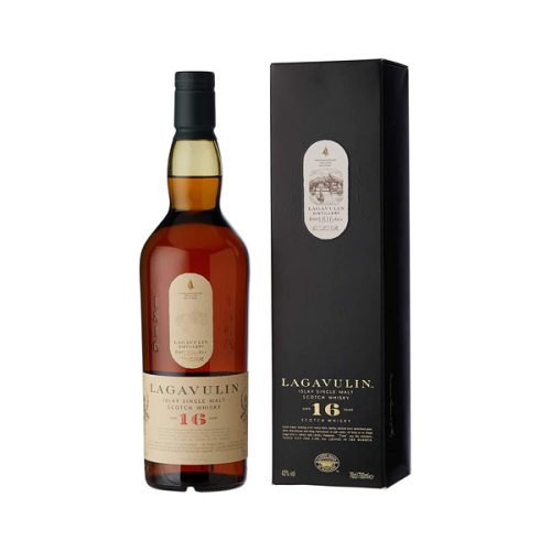 【2025 Hot Sale + Free Shipping】Lagavulin 70cl 43 Percent VoL 16 Years Old Single Malt Scotch Ideal Whisky Gift Set