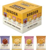 Border Multipack Biscuits - Individually Wrapped - Treat Customers, Guests, or Yourself to the Ideal Biscuits Gift Set - 48 Twin Packs