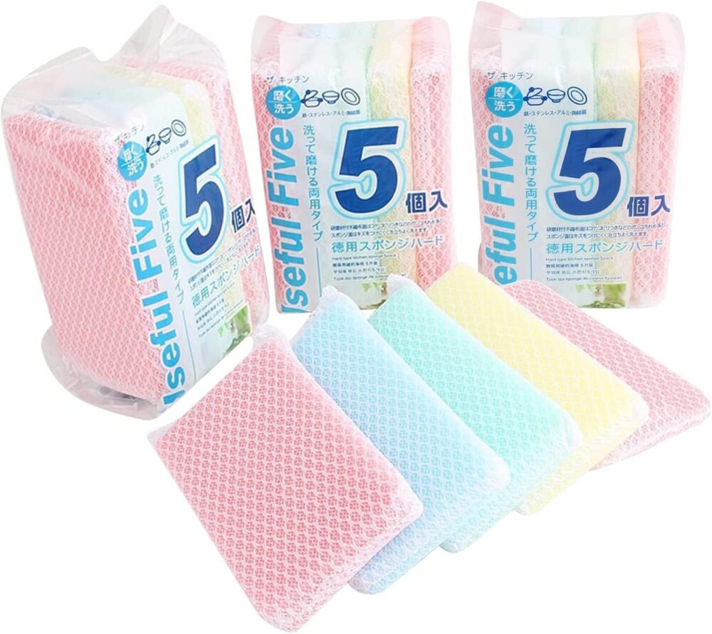 Sponge Individually Wrapped, Kitchen Dishwashing Sponge, Odor-Free Scouring Pad, Non Scratch Sponge Wipes Suitable for Travel Apartments (24 Pack) - Image 10