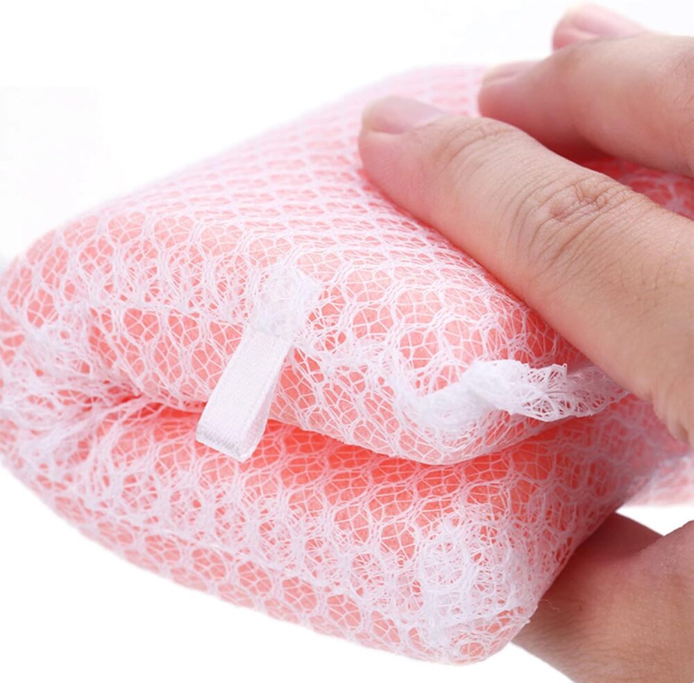 Sponge Individually Wrapped, Kitchen Dishwashing Sponge, Odor-Free Scouring Pad, Non Scratch Sponge Wipes Suitable for Travel Apartments (24 Pack) - Image 11